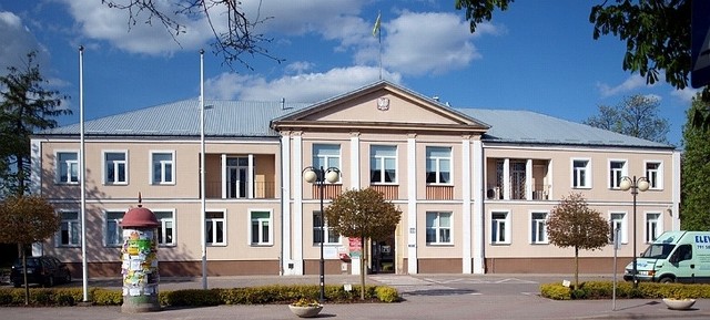 Budynek Starostwa Powiatowego w Grójcu.