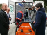 Z nowo zakupionego ambulansu włoszczowskiego szpitala wymontowano respirator
