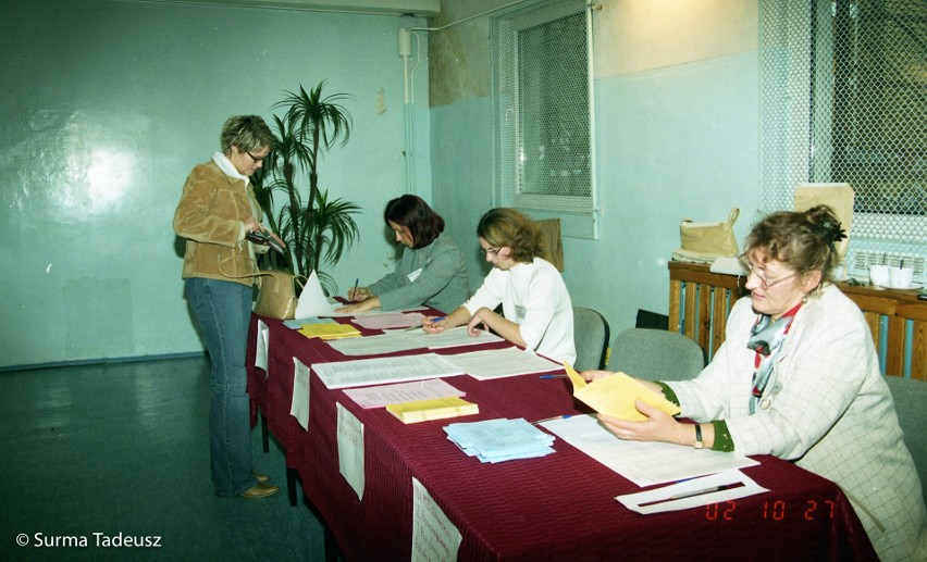 Stargard w czasie wyborów na zdjęciach sprzed lat.