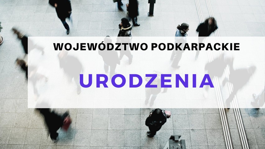 Urodzenia żywe...