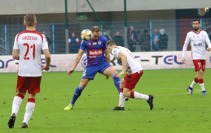 Piast - ŁKS 2:1. Zobacz jak ŁKS przegrał w  Gliwicach [ZDJĘCIA]