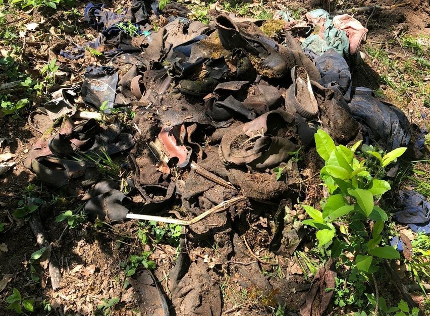 Mieszkańcy Niwek przez kilka dni zebrali prawie 50 worków śmieci
