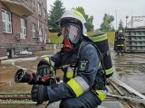 Interwencja strażaków w elektrowni wodnej Dychów. To były tylko ćwiczenia