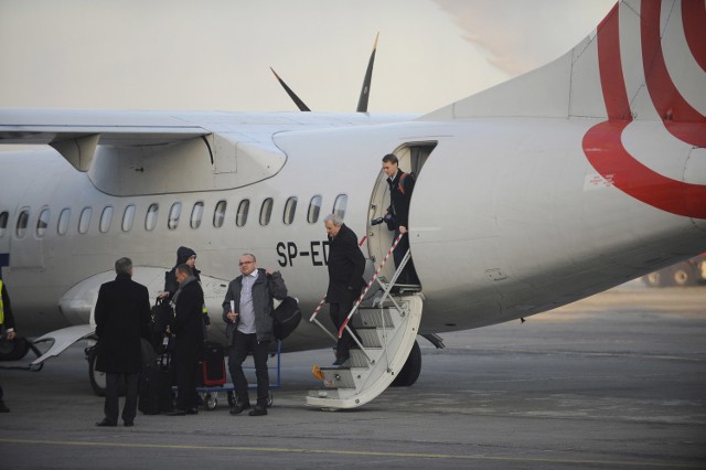 Lot trwał 38 minut, obyło się bez turbulencji