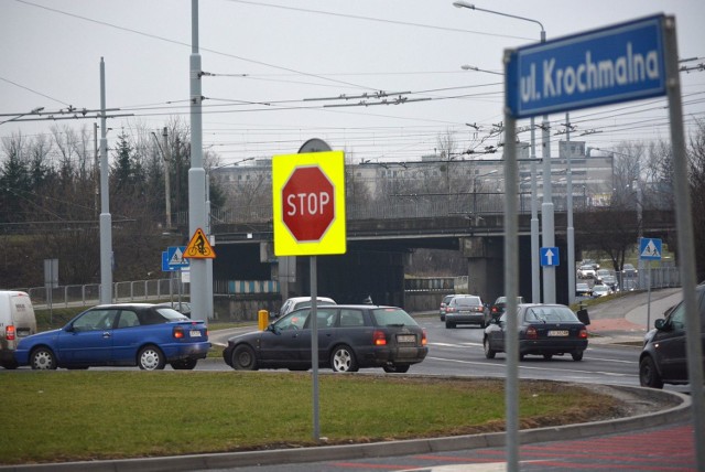 Skrzyżowanie Diamentowa - Krochmalna ma być dwupoziomowe