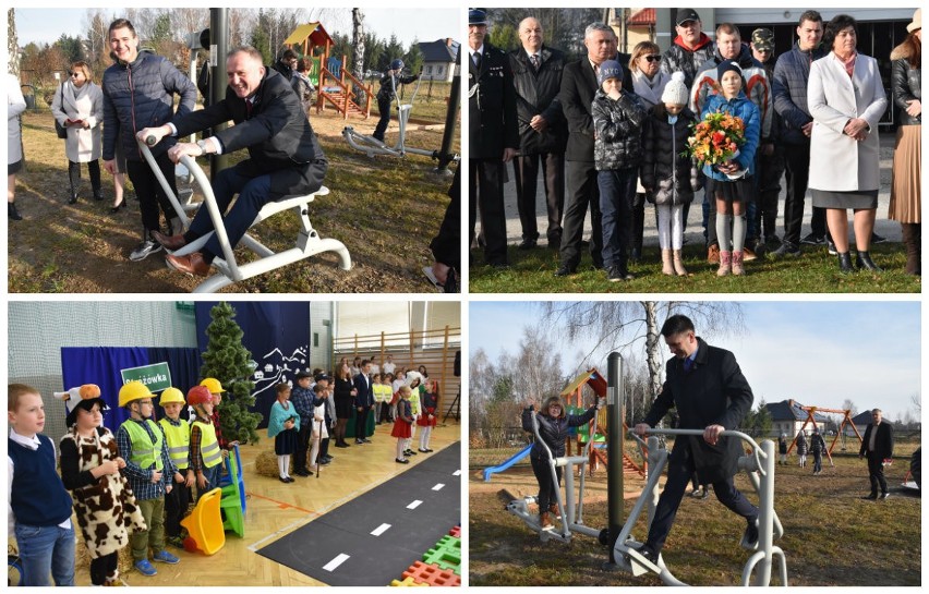 Kobylanka i Stróżówka w gminie Gorlice miały swoje święto. Dostały plac zabaw i chodnik