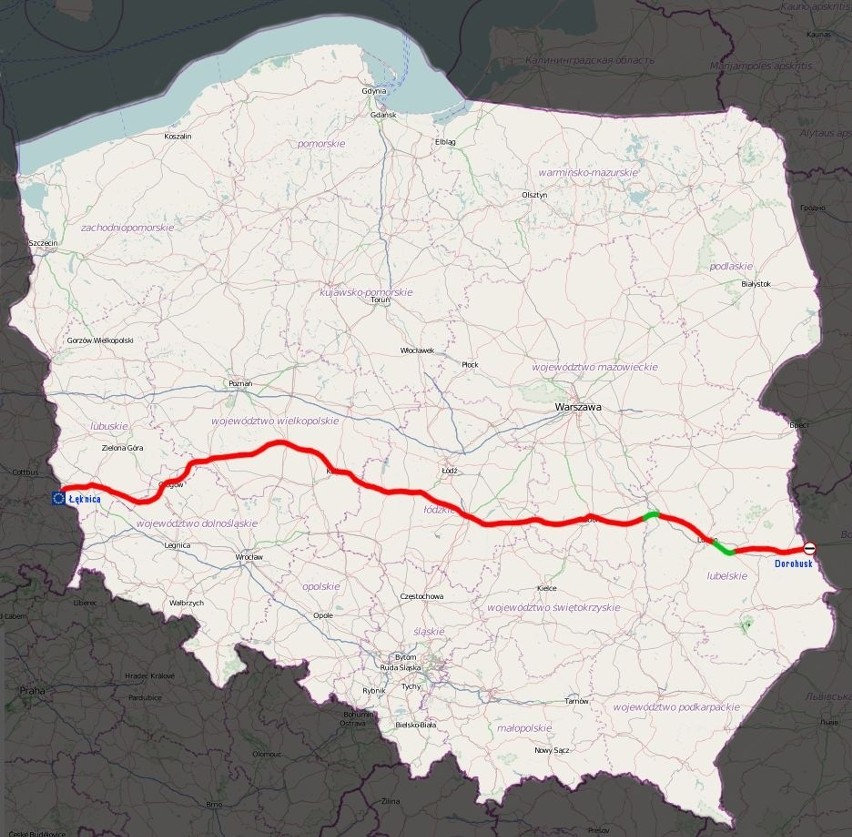 Droga krajowa nr 12 – droga krajowa klasy S, GP oraz...