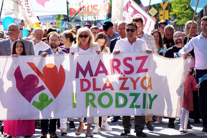 Ulicami Lublina przeszedł Marsz dla Życia i Rodziny. Zdjęcia