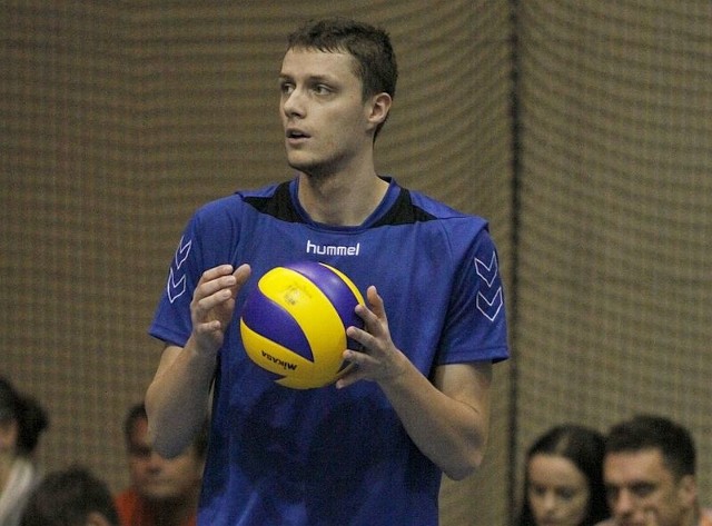 Przyjmujący Stali Kamil Długosz został MVP meczu w Suwałkach.