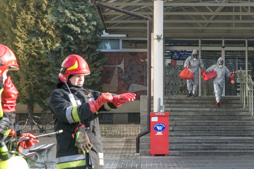 Kraków. Zagrożenie wąglikiem w sądzie. Tajemnicza informacja [ZDJĘCIA, WIDEO]