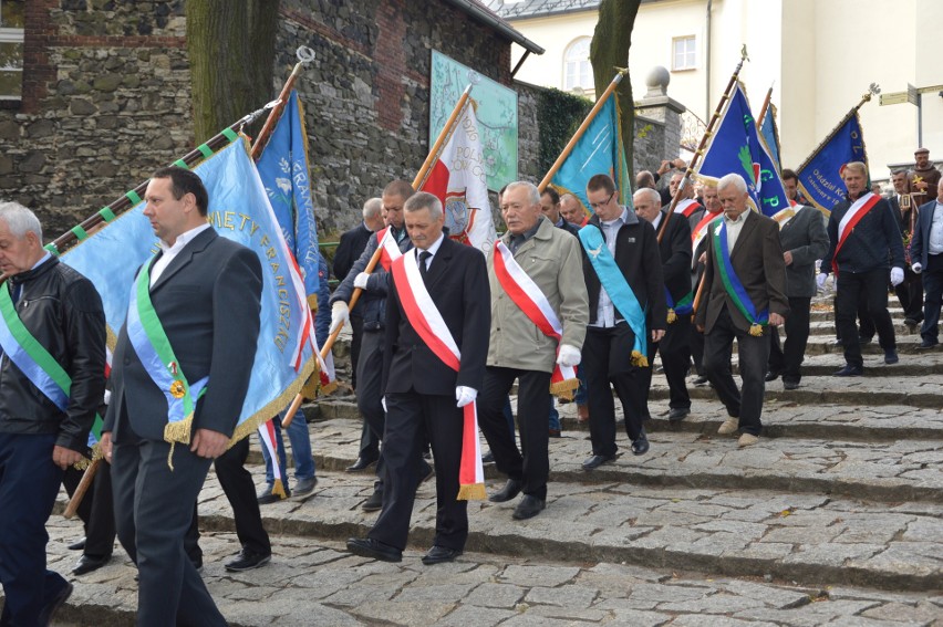 Pielgrzymka hodowców gołębi na Górę św. Anny