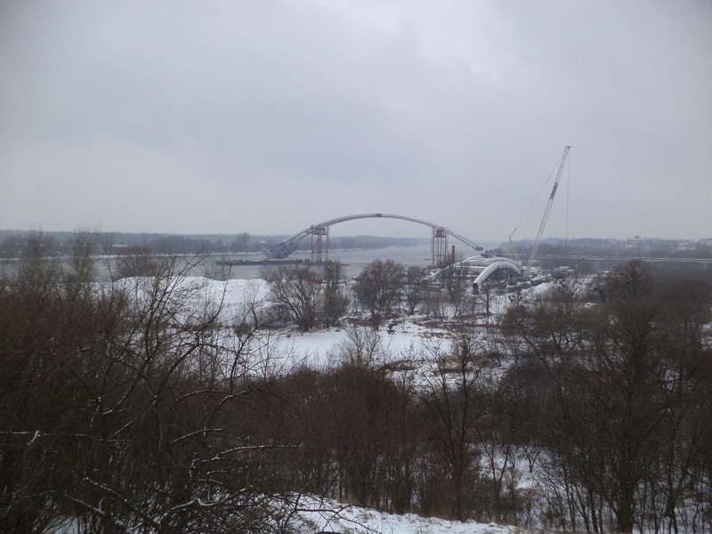 Most w Toruniu - jak wygląda budowa? [zdjęcia od Internauty]