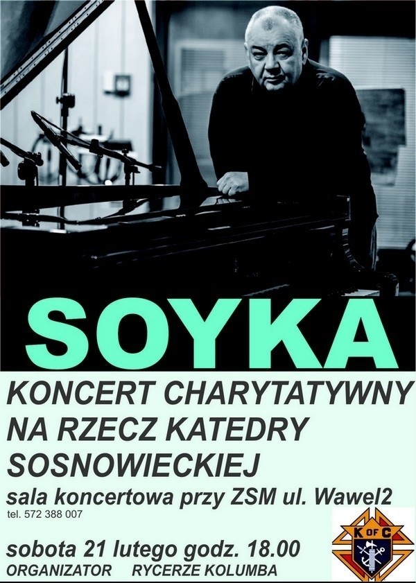 21 lutego w Sali Koncertowej wystąpi Stanisław Soyka, a tydzień później - Elżbieta Adamiak.