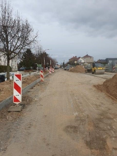 Remont infrastruktury w Łapach.