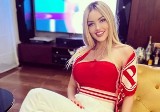 Mundial w Katarze: Seksowna fanka kibicuje Polsce ZDJĘCIA Piękna i zmysłowa Małgosia jest sympatyczką Ruchu Chorzów