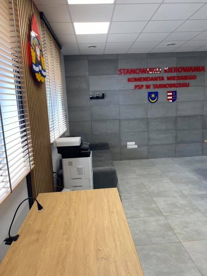Nowe Stanowisko Kierowania Komendanta Miejskiego Państwowej Straży Pożarnej w Tarnobrzegu. Zobaczcie zdjęcia