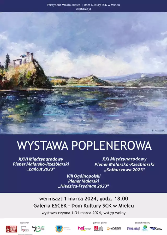 Wystawy poplenerowe cieszą się zainteresowaniem u mieleckiej publiczności, która chętnie ogląda ekspozycje