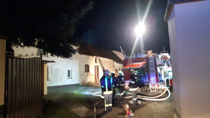 Pożar domu i warsztatu w Prusinowicach wybuchł w czwartek...