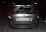 Kraków. Kobieta na Ludwinowie uszkodziła zaparkowane pojazdy. Została zatrzymana przez policję [ZDJĘCIA]