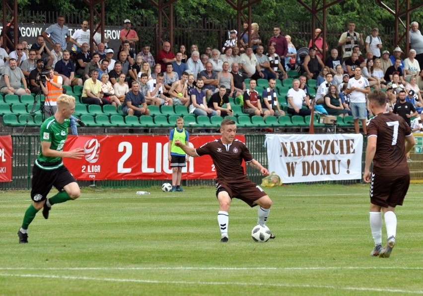 Kamil Kuczak w barwach Garbarnia Kraków