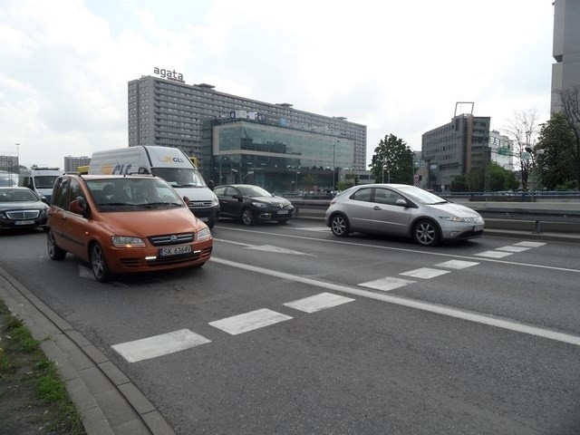 Protest górników w Katowicach