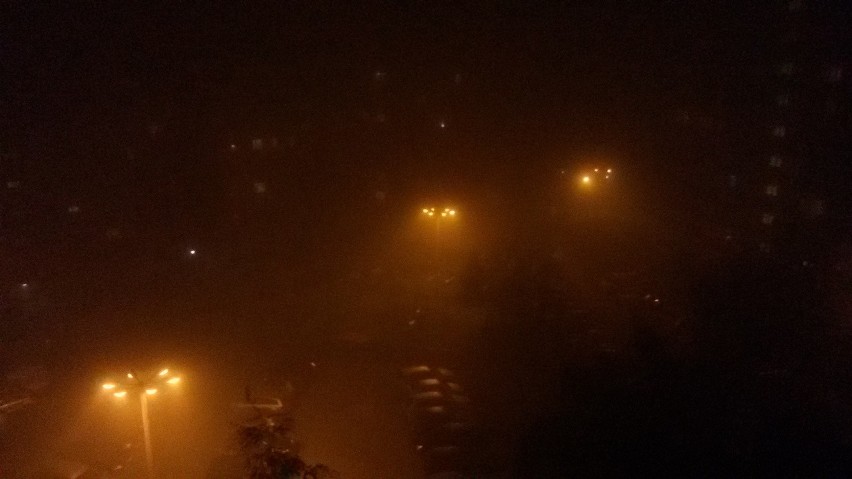 Mgła w woj. śląskim