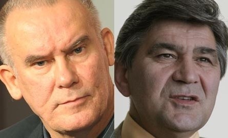 Tadeusz Dziuba, poseł PiS (z lewej) mówi o konflikcie interesów. Krzysztof Winiarz, prezes PSM uważa, że jest niewinny