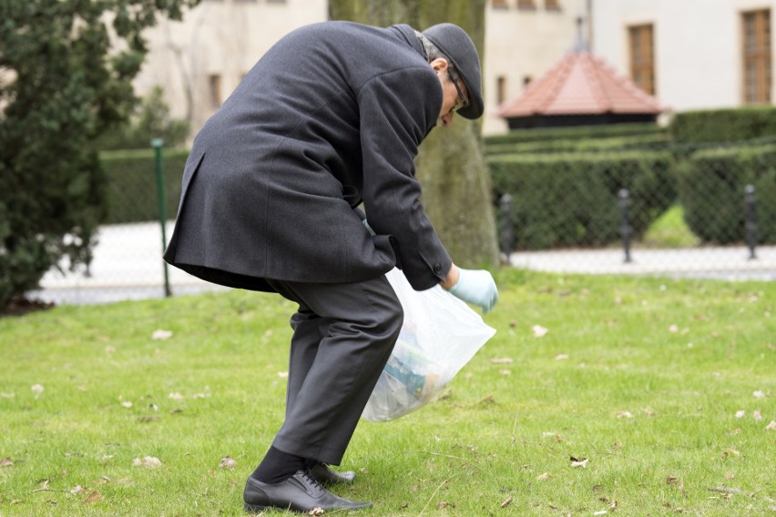 Rektor UAM, Andrzej Lesicki, przyłączył się do akcji...