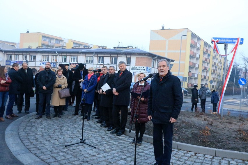 Rondo przy Podgórnej zyskało patrona - Komitet Obrony...