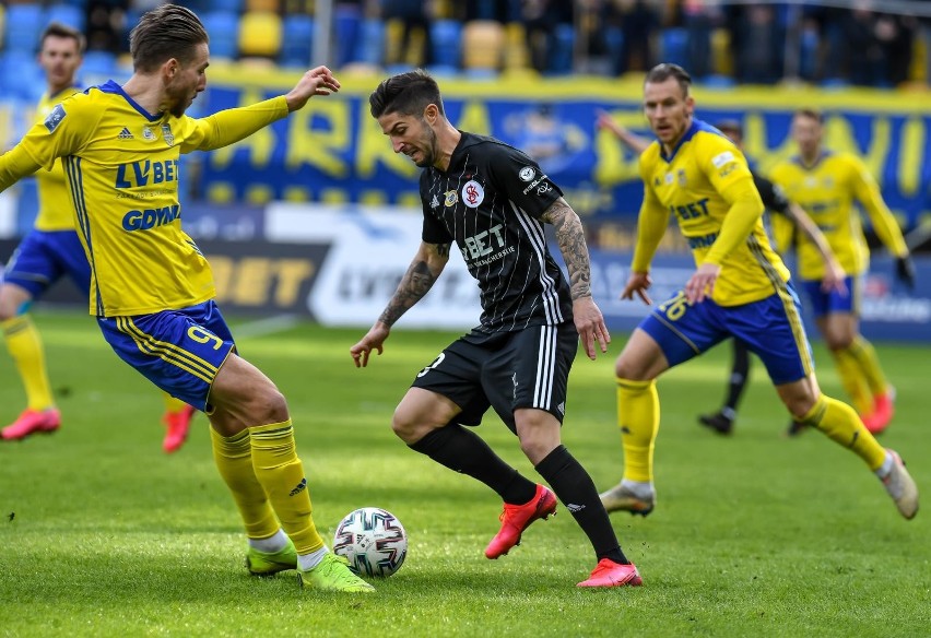 Arka Gdynia - ŁKS Łódź 1:1