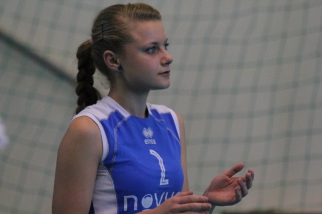Rozgrywająca zespołu juniorek Nike, Angelika Olbryś.