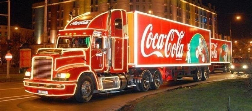 Świąteczna ciężarówka Coca-Coli wkrótce wyruszy w trasę po...