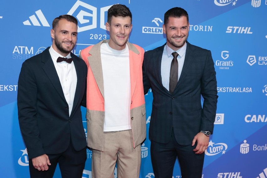 Jesus Imaz (z lewej), Marc Gual i Zlatan Alomerović na gali...