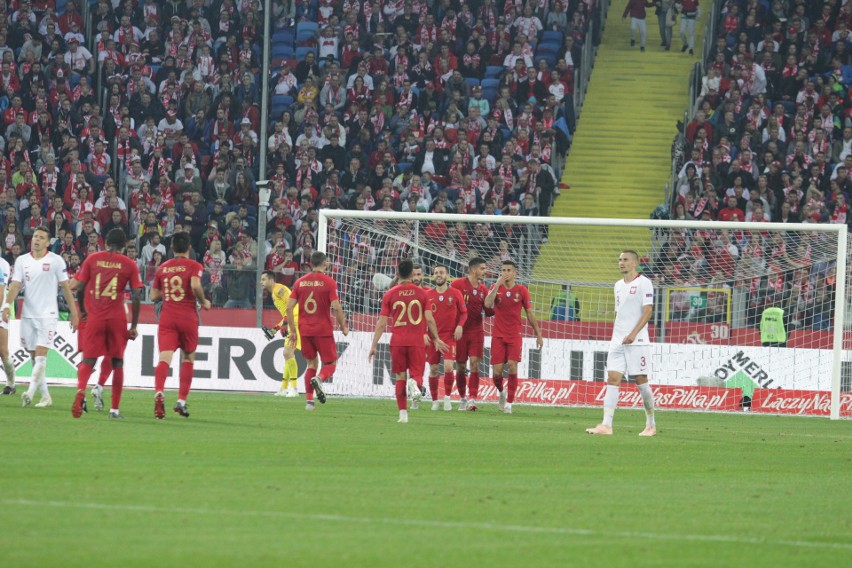 mecz Polska - Portugalia 2:3 na Stadionie Śląskim w...
