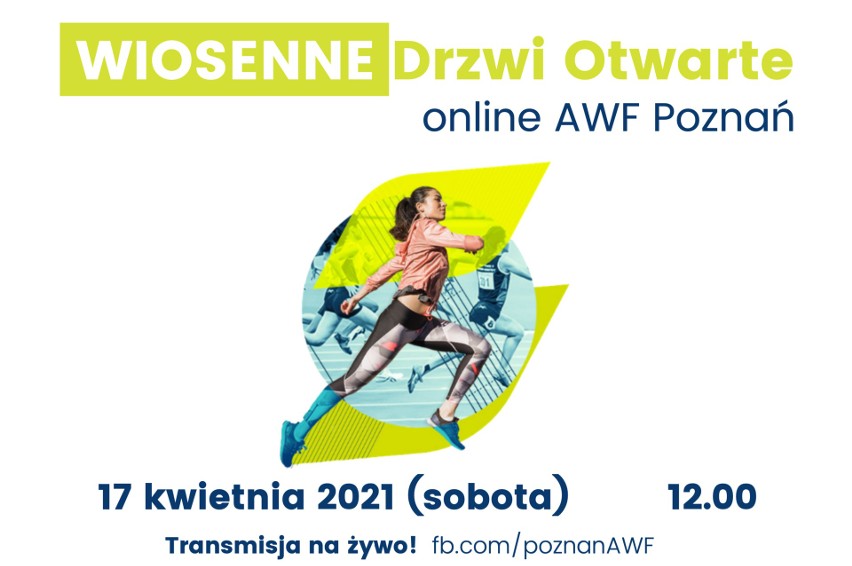 Wiosenne Drzwi Otwarte na AWF Poznań online 17 kwietnia 2021...