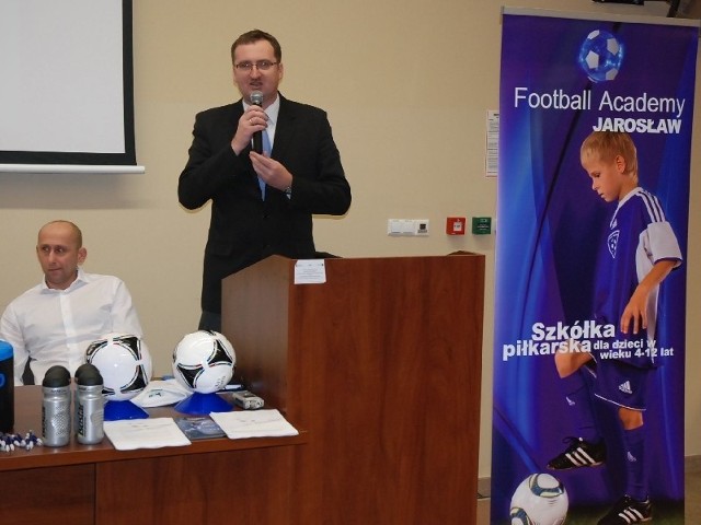 Inauguracja Football Academy przy PWSTE w Jarosławiu.