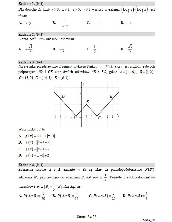 Matura 2019: matematyka - poziom rozszerzony. Arkusze CKE: pytania i odpowiedzi! [9.05.2019] Jakie przecieki! Poznaj harmonogram! 