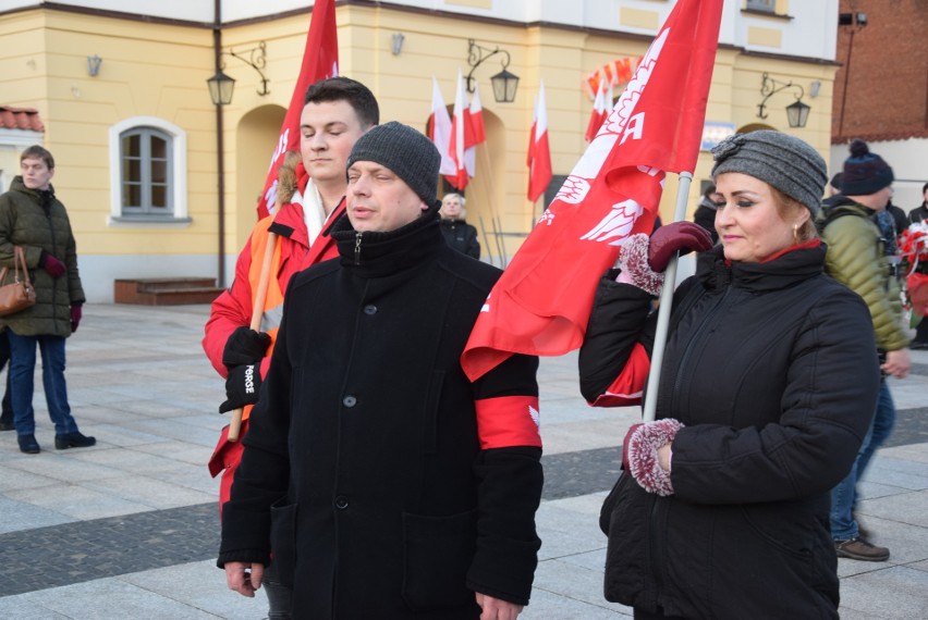  Białostocki Marsz Pamięci Żołnierzy Wyklętych. Białostoczanie przeszli ulicami miasta  (zdjęcia) 