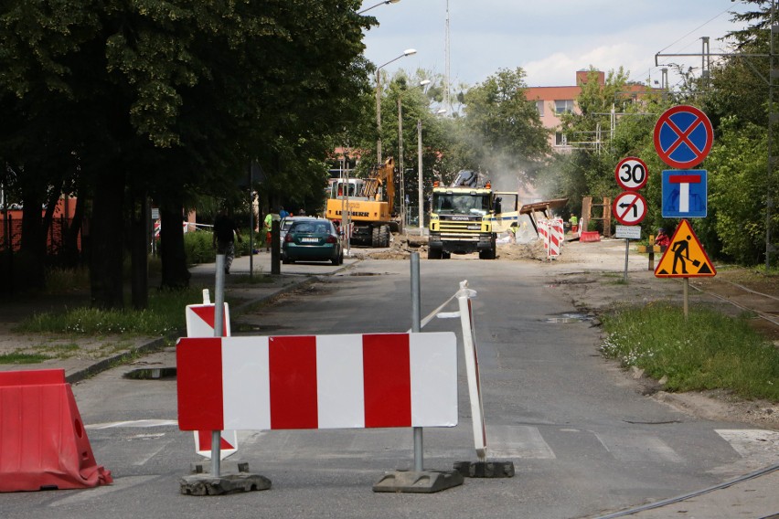 Ulica Królewska w Grudziądzu jest remontowana. Aktualnie...