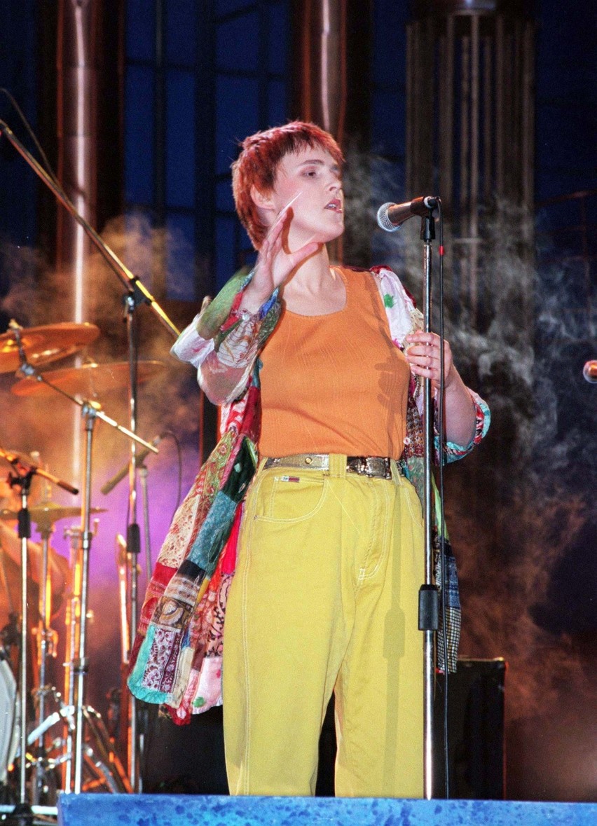 Agnieszka Chylińska w 1994 roku