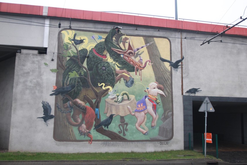 W Przegorzałach pojawił się nowy mural. Te już istnieją w Krakowie [ZDJĘCIA]