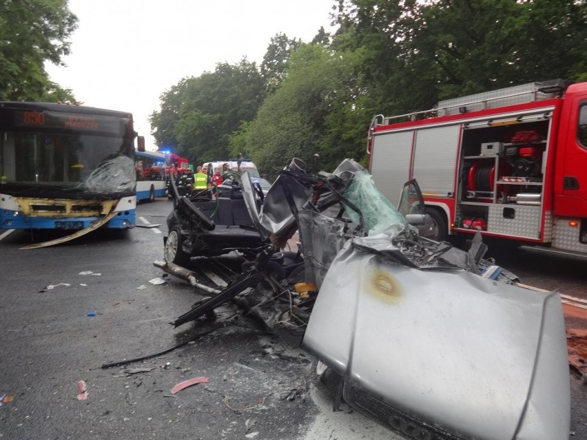 Wypadek w Zabrzu: W tragicznym wypadku zginął mężczyzna