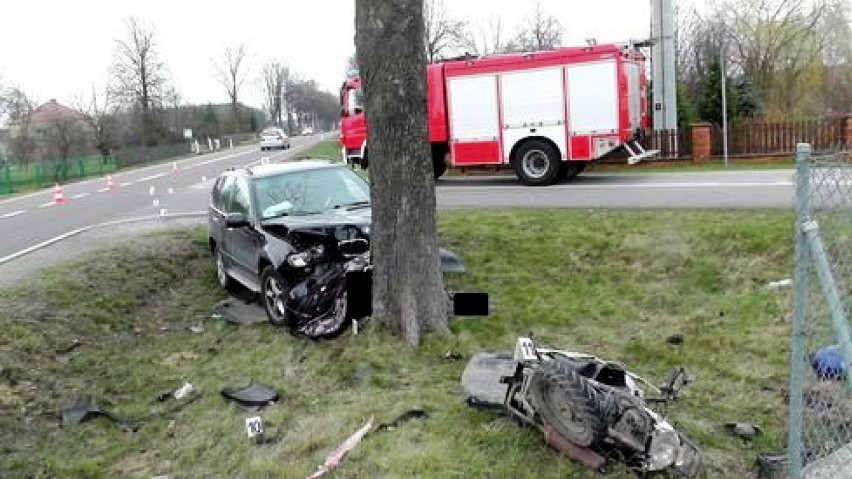 Wypadek w Grabowcu miał miejsce 26 marca. Kierująca BMW,...