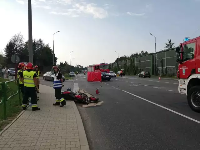 Wypadek w Ustroniu na Wiślance