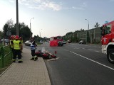 Koszmarny wypadek na Wiślance w Ustroniu. Zginął motocyklista. Samochód wymusił pierwszeństwo