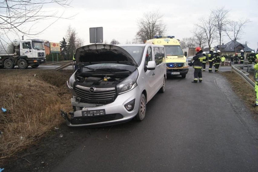 Kalisz: Wypadek w Kolonii Kokanin. Jedna osoba jest ranna...