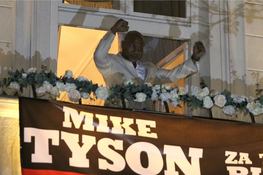 Wizyta Mike'a Tysona w Krakowie 19 kwietnia 2012 r.