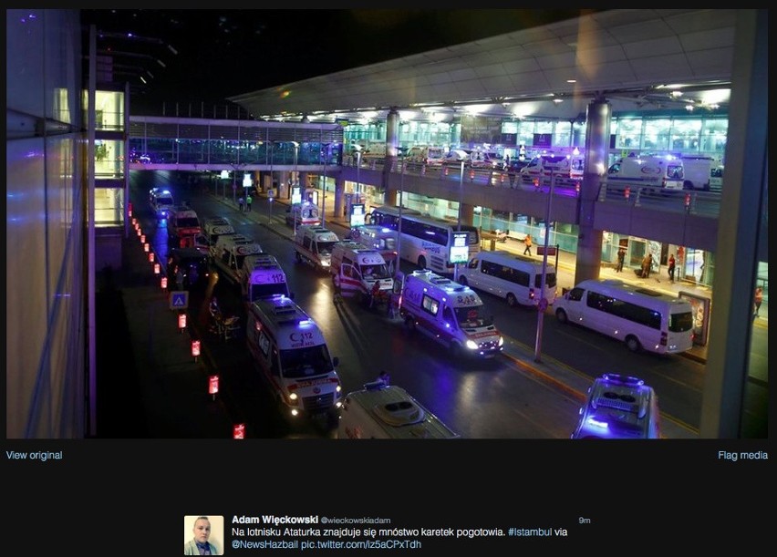 Zamach na lotnisku Ataturka w Stambule