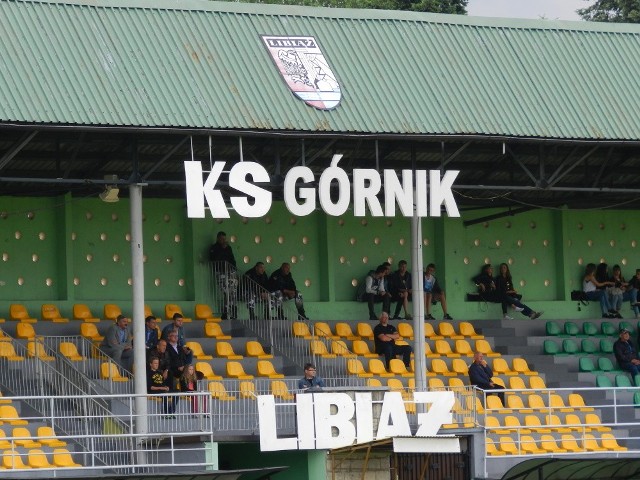 4. liga: Kibice na meczu Górnik Libiąż - Orzeł Piaski Wielkie 0:1