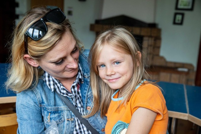 Pani Angelika z córką już nie mogą się doczekać wyjazdu nad morze.